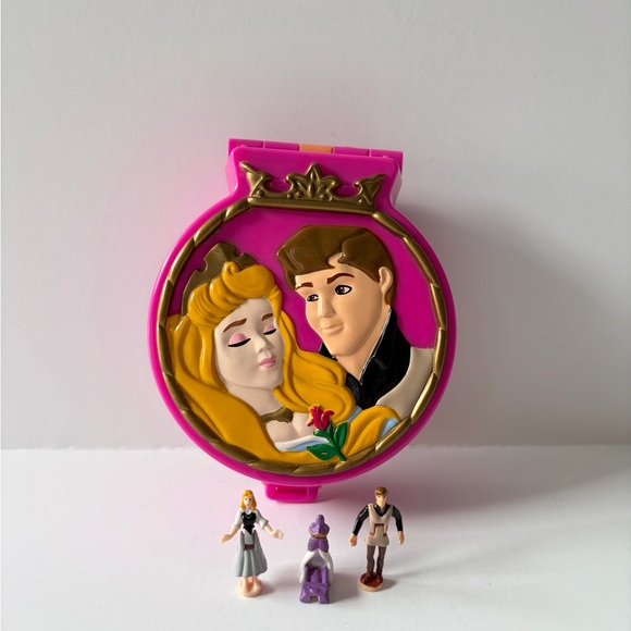 polly pocket Other - 1996 Disney Tiny Collection Sleeping Beauty complete set